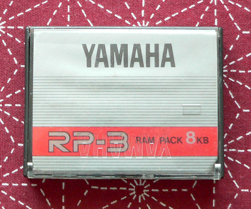 ★ ジャンク扱い / YAMAHA ヤマハ データカートリッジ RAM PACK RP-3 8KB ★