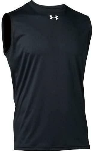 アンダーアーマー ノースリーブTシャツ 1375589-001 XLサイズ 袖なし 丸首 ルーズ トレーニング ユニセックス タンクトップ