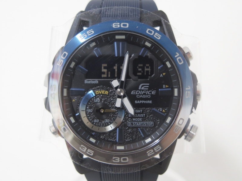CASIO カシオ EDIFICE ECB-40YNP-1AJF モバイルリンク機能 腕時計　未使用美品