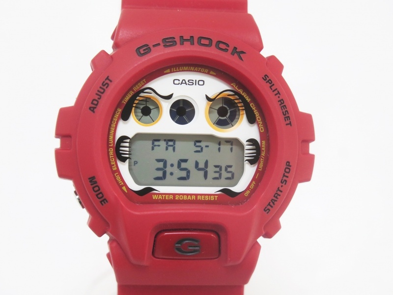 G-SHOCK ジーショック DW-6900DA-4JR 達磨 クオーツ　美品