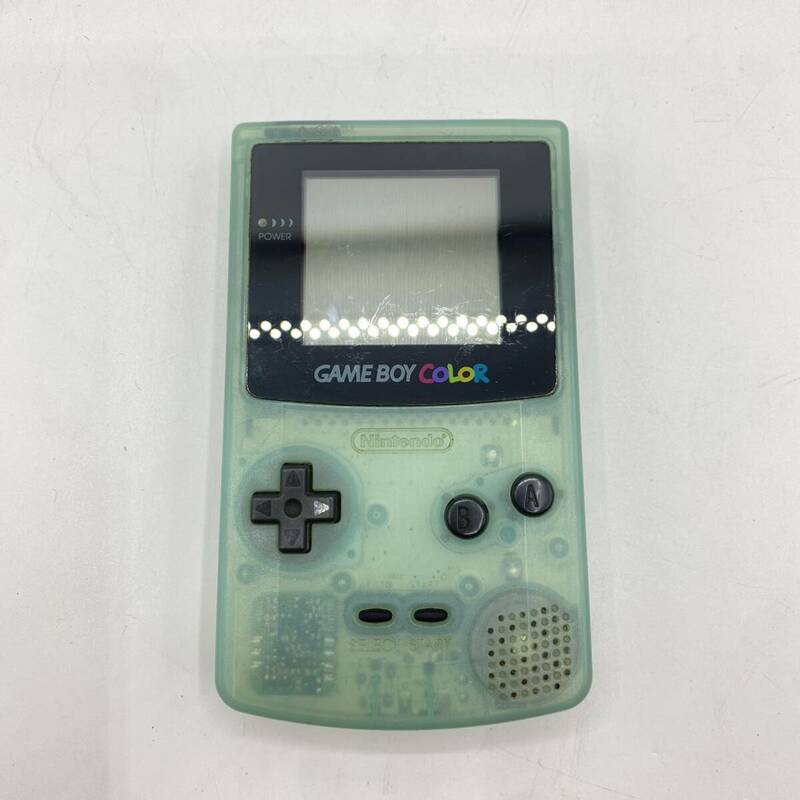 任天堂 Nintendo GAMEBOY COLOR ゲームボーイカラー GBC クリア アイスブルー 限定カラー CGB-001 ニンテンドー