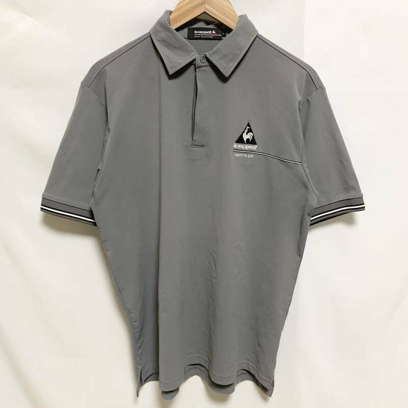 le coq sportif GOLF collection ルコック ゴルフ ポロシャツ LサイズQG1723 ゴルフウェア