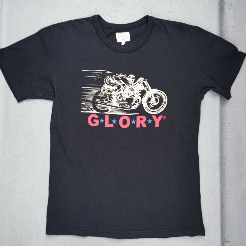 GLORY 半袖 Tシャツ ☆ THE FLAT HEAD【M】ブラック Glory Park フラットヘッド