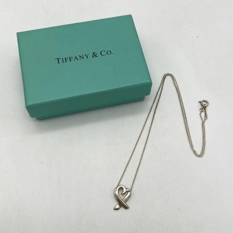 TIFFANY&Co. ティファニー ネックレス ラビングハート パロマピカソ シルバー925 ファッション アクセサリー P1685