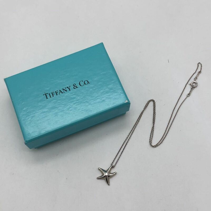 TIFFANY&Co. ティファニー ネックレス スターフィッシュ シルバー 925 エルサペレッティ アクセサリー P1651