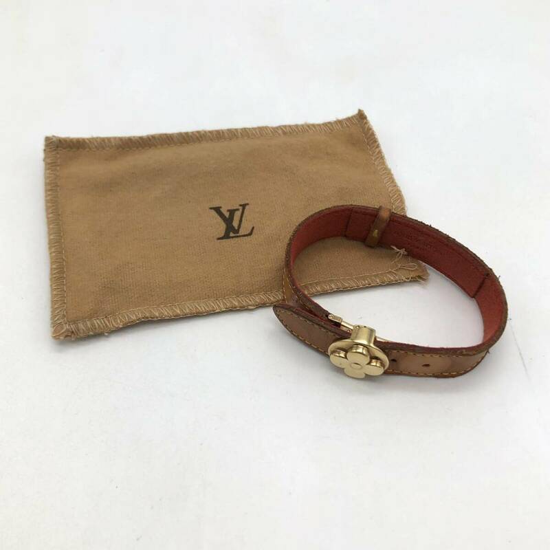 LOUIS VUITTON ルイ ヴィトン ブレスレット ベルト レザー アクセサリー P1664