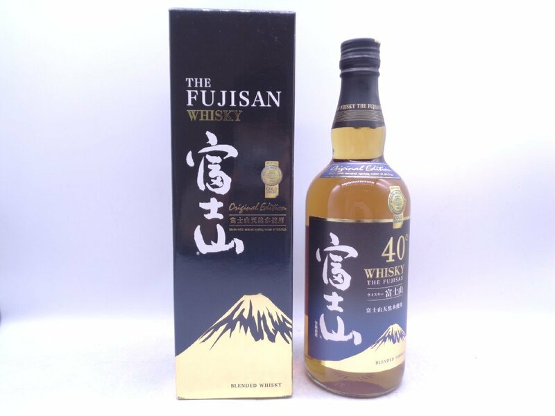 THE FUJISAN WHISKEY 富士山 700ml 40% 国産 ウイスキー 古酒 未開栓 箱 Q015002
