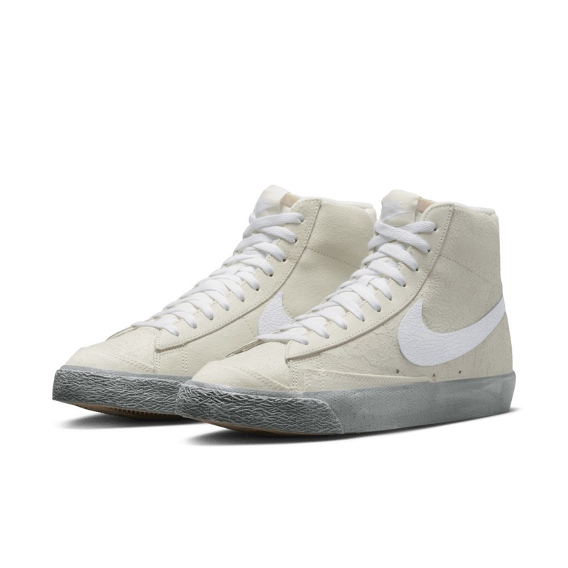 ナイキ 28cm ブレザー ミッド '77 SE ホワイト ファントム 税込定価14300円 NIKE BLAZER MID 77 SE メンズ スニーカー 天然皮革 ②