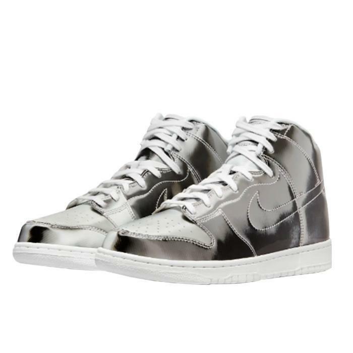 クロット ナイキ 27cm ダンク ハイ シルバー シルバー 税込定価18150円 CLOT NIKE DUNK HIGH SILVER コラボ スニーカー 銀 白