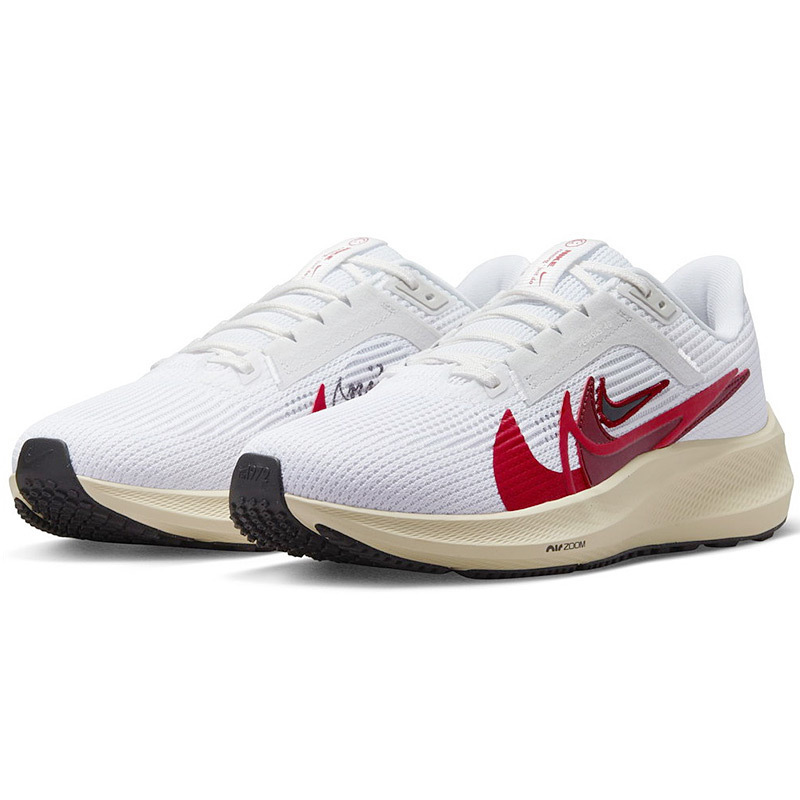 ナイキ 25cm エア ズーム ペガサス 40 プレミアム 税込定価16500円 ホワイト レッド NIKE W AIR ZOOM PEGASUS 40 PRM ANY レディース