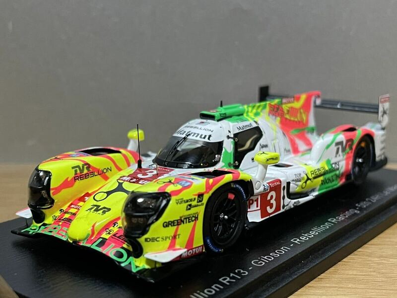 スパーク製 1/43 レベリオン R13 ギブソン-レベリオンレーシング 2019年 ルマン 5位 T.ローラン/N.ベルトン/G.メネゼス