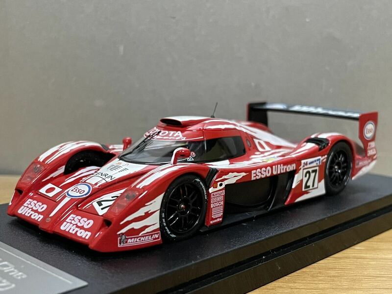 hpi製 1/43 トヨタ GT-One(TS020) 1988年ルマン9位 No.27 片山右京/鈴木利男/土屋圭市