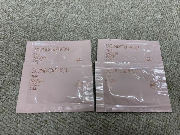 SANDALPHON サンダルフォン ザ モデルフェイスジェル 美容液 引き締め エステ ジェル アンチエイチング MTコスメティック 4袋 未開封 新品