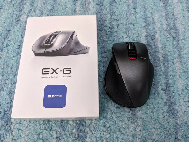 0605u1812　エレコム マウス ワイヤレスマウス Bluetooth EX-G 握りの極み 静音設計 Mサイズ ガンメタリック M-XGM15BBSGM/EC