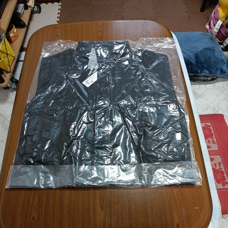 未開封品　UNIQLOユニクロ　24SS　ウィンドプルーフスタンドブルゾン　09Blackブラック黒　XXLサイズ　春夏コレクション　オンライン完売品