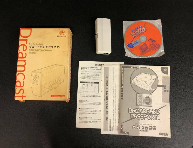 HKT-7100　ブロードバンドアダプタ Dreamcast ドリームキャスト セガ 240401-19