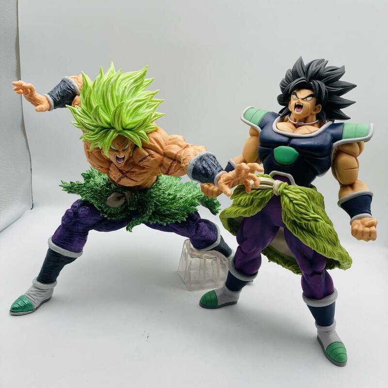 52S【中古品】ドラゴンボール 一番くじ 「ラストワン賞/超サイヤ人ブロリーフルパワー」&「B賞/ブロリー」2体セット