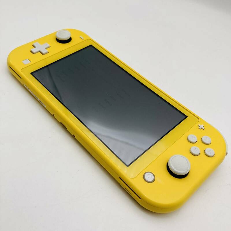 25S【中古品】ニンテンドー Switch Lite/スウィッチ ライト（本体のみ）イエロー/Ver18.0.1