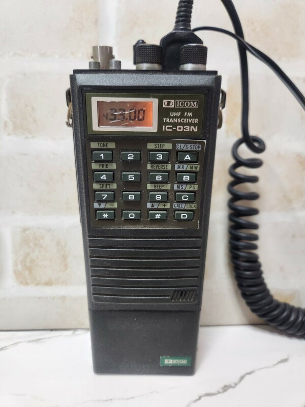 ICOM UHF FMトランシーバー ジャンク品