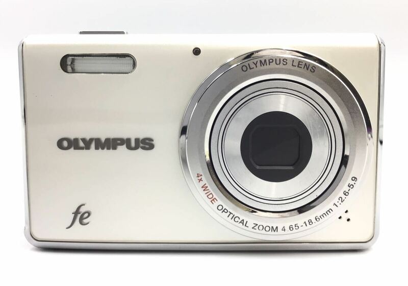 15463 【動作品】 OLYMPUS オリンパス fe FE-4000 コンパクトデジタルカメラ バッテリー付属