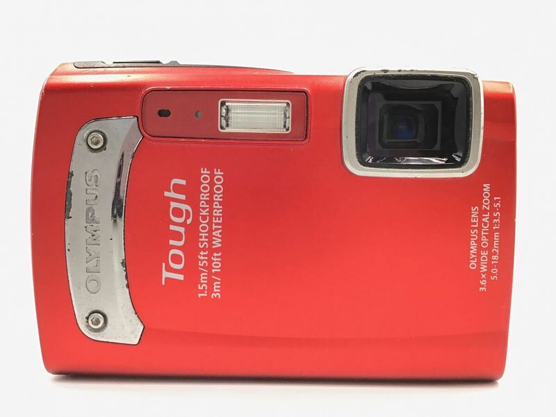 09313 【動作品】 OLYMPUS オリンパス TOUGH TG-310 コンパクトデジタルカメラ バッテリー付属