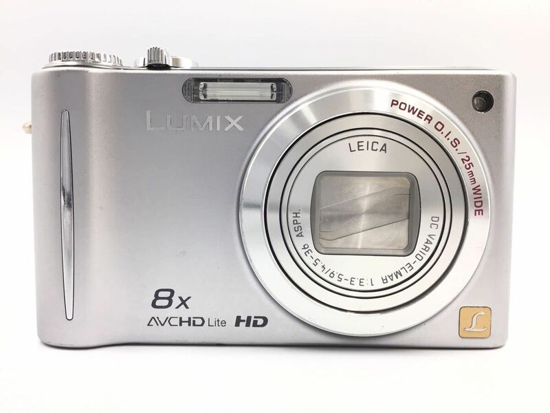01235 【動作品】 Panasonic パナソニック LUMIX DMC-ZR3 コンパクトデジタルカメラ バッテリー付属