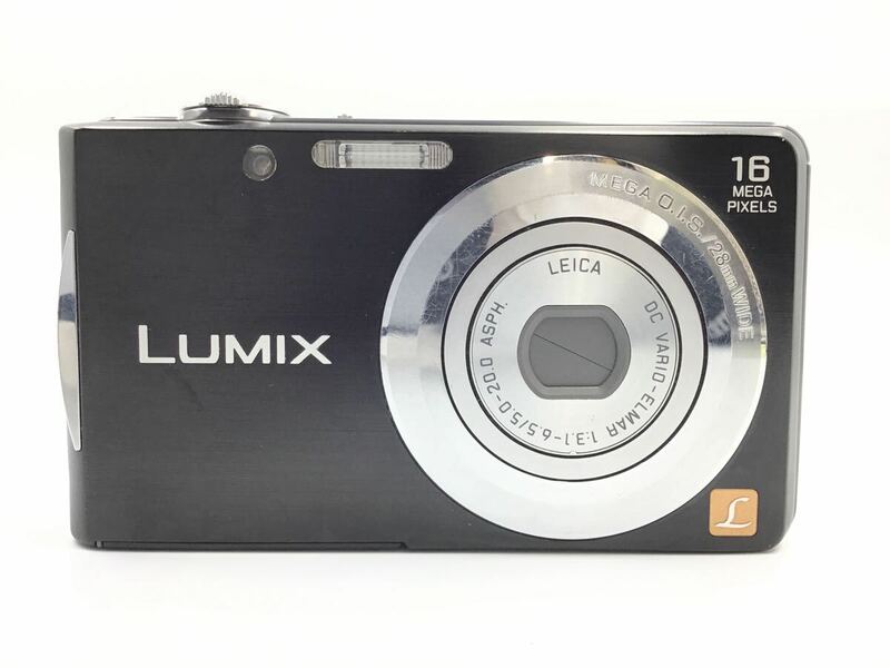 01671 【動作品】 Panasonic パナソニック LUMIX DMC-FH5 コンパクトデジタルカメラ バッテリー付属