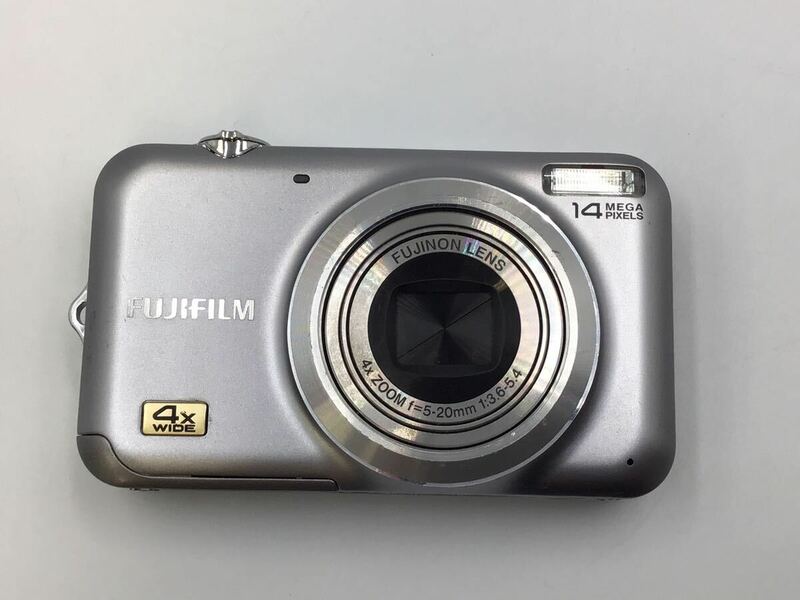 86242 【動作品】 FUJIFILM 富士フイルム FinePix JX180 コンパクトデジタルカメラ バッテリー付属