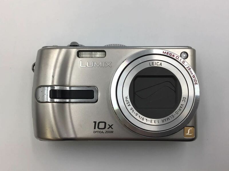 01933 【動作品】 Panasonic パナソニック LUMIX DMC-TZ3 コンパクトデジタルカメラ バッテリー付属