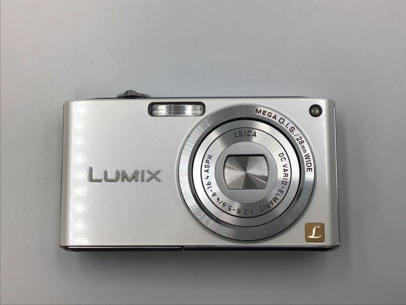 01026 【動作品】 Panasonic パナソニック LUMIX DMC-FX33 コンパクトデジタルカメラ バッテリー付属