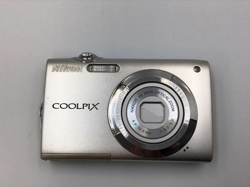 07855 【動作品】 Nikon ニコン COOLPIX S3000 コンパクトデジタルカメラ バッテリー付属