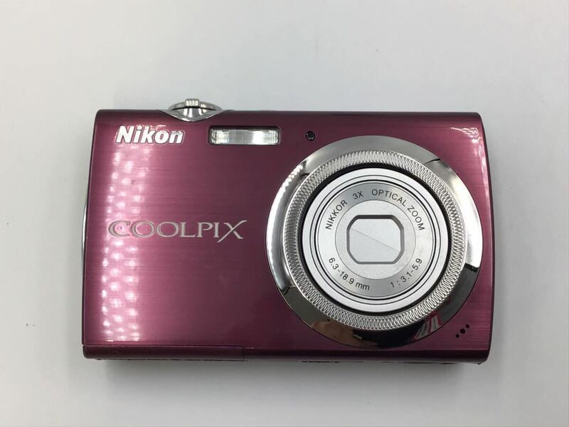 00569 【動作品】 Nikon ニコン COOLPIX S230 コンパクトデジタルカメラ バッテリー付属