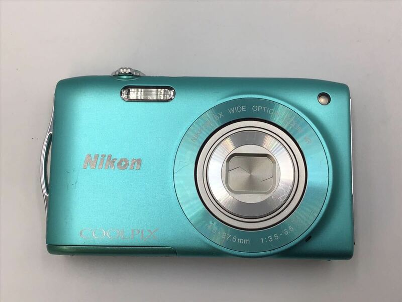 10405 【動作品】 Nikon ニコン COOLPIX S3300 コンパクトデジタルカメラ バッテリー付属