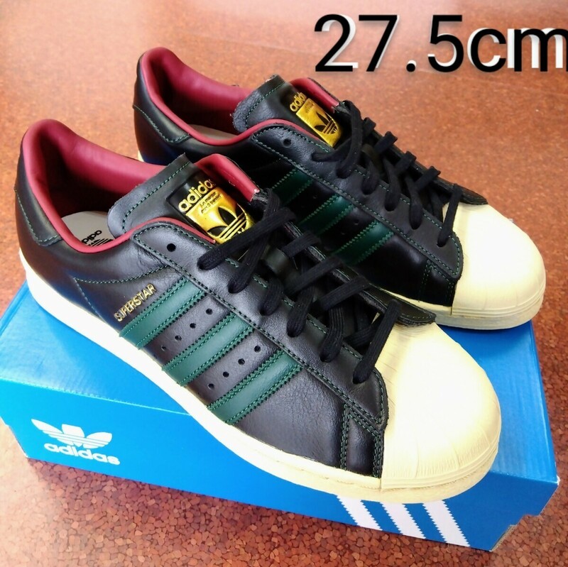 [新品] adidas SuperStar 82 RANA アディダス スーパースター 82 ラナ SST 金ベロ TOKYO ENERGY 天然皮革 27.5cm