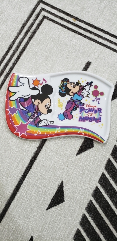 DISNEY POWER OF MUSIC パワーオブミュージック スーベニアプレート 記念品 ディズニーランド レアコレクション TDR TDL ミッキー ミニー