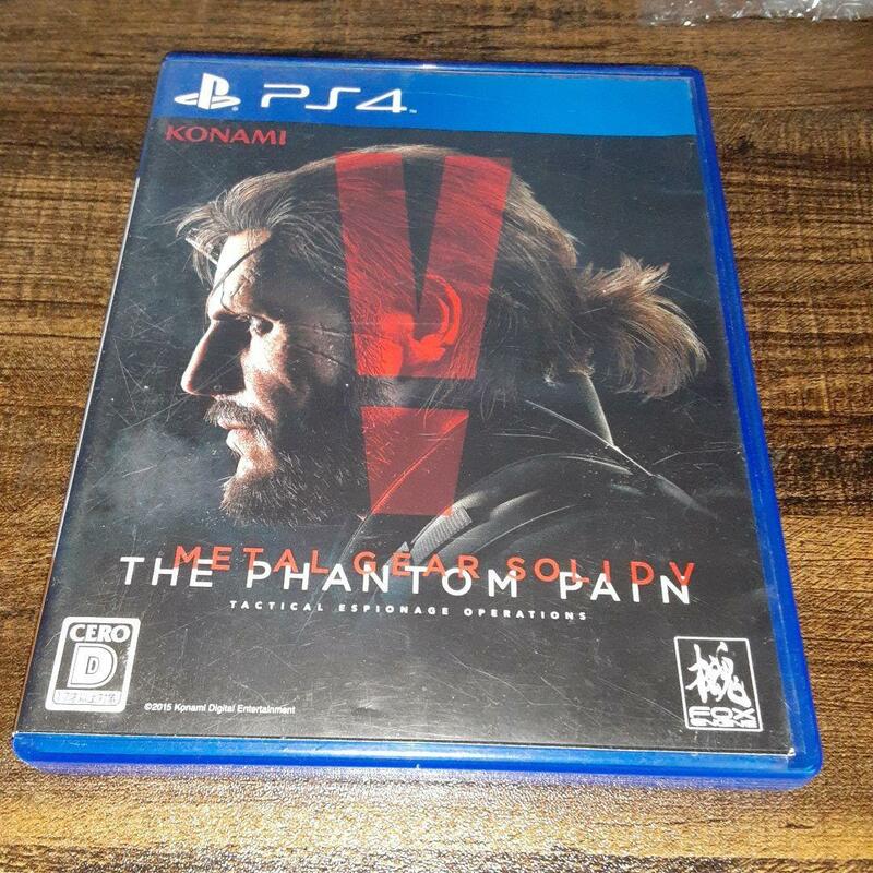 【送料4点まで230円】67【PS4】 METAL GEAR SOLID V：THE PHANTOM PAIN【動作確認済】メタルギアソリッド５　ザ　ファントムペイン