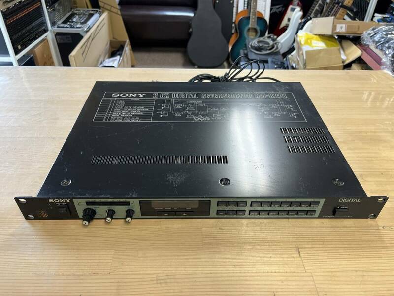 SONY 2CH DIGITAL REVERBERATOR MU-R201 ソニー デジタルリバーブ 現状品