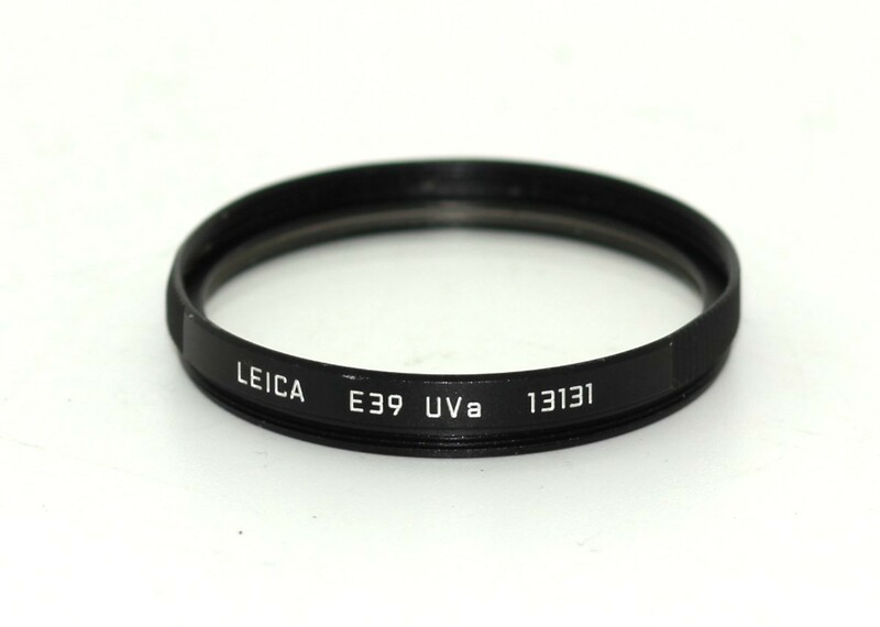 ★極上品★ LEICA ライカ LEICA E39 UVa フィルター 13131