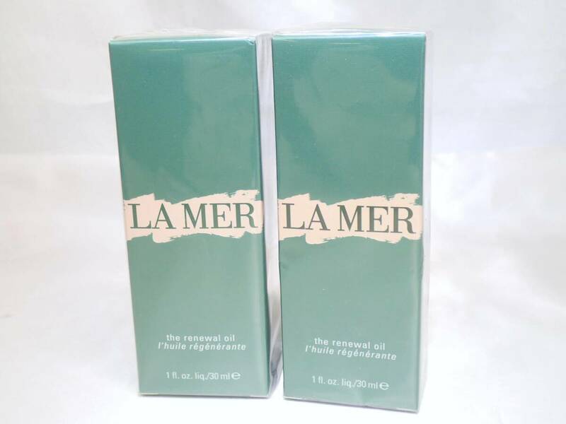 5262[A]未開封♪DE LA MER■ドゥラメール/ザ・リニューアル オイル 30ｍｌ 2点セット/スキンケア 化粧品/未使用品