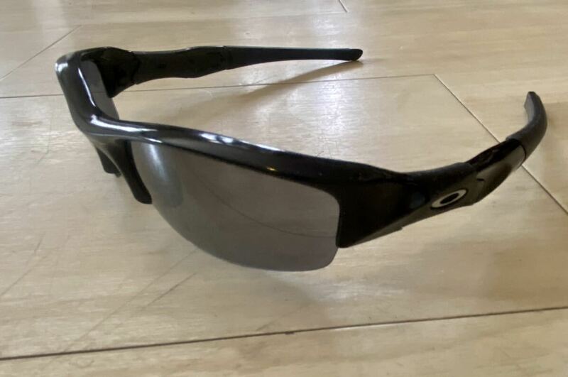 OAKLEY FLAK JACKET 03-681J 廃盤モデル 中古良品 ケース付 サングラス オークリー