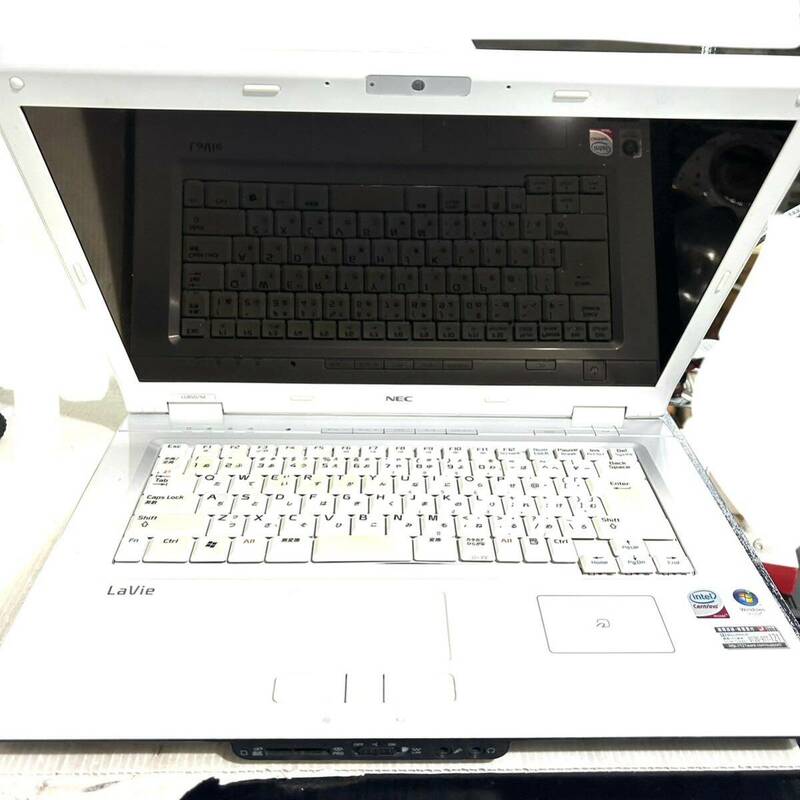 NEC ノートパソコン PC-LL850MG1K Windows vista ジャンク (B4251)