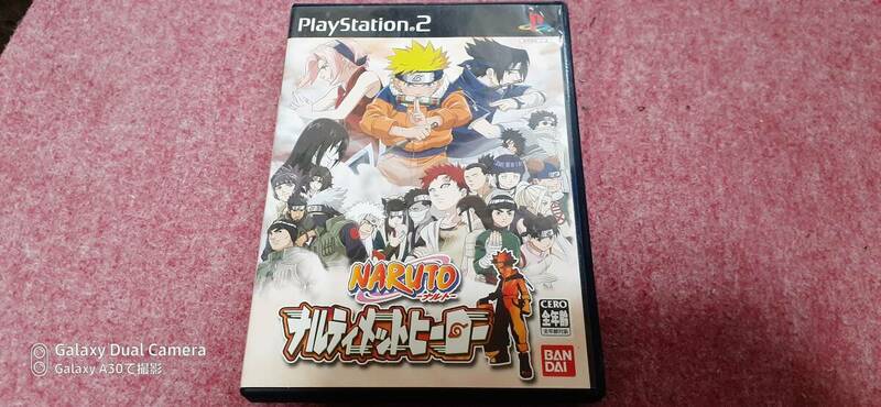 ◎　ＰＳ２　【ＮＡＲＵＴＯ～ナルト～ナルティメットヒーロー】箱/説明書/動作保証付/2枚までクイックポストで送料185円