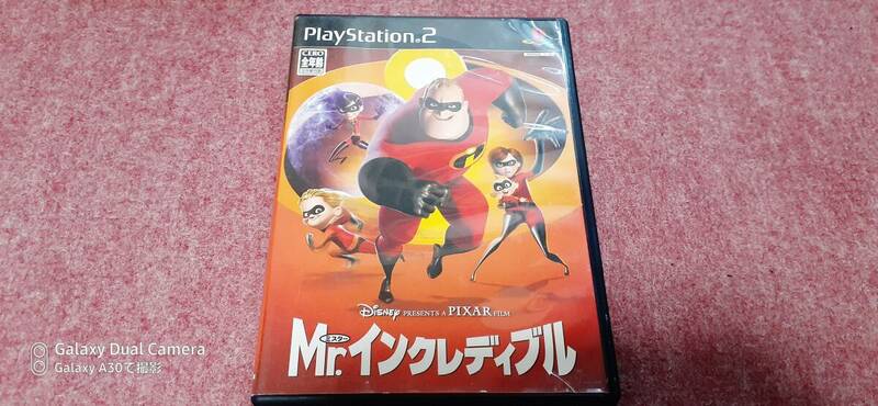 ◎　ＰＳ２　【Ｍｒ．インクレディブル】箱付き/説明書なし/動作保証付/2枚までクイックポストで送料185円