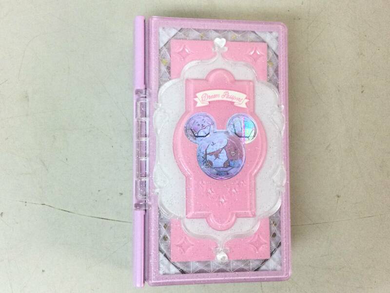★ Disney ディズニー 魔法のタッチ手帳 ドリームパスポート ピンク マジックキャッスル 玩具 おもちゃ グッズ 通電確認済