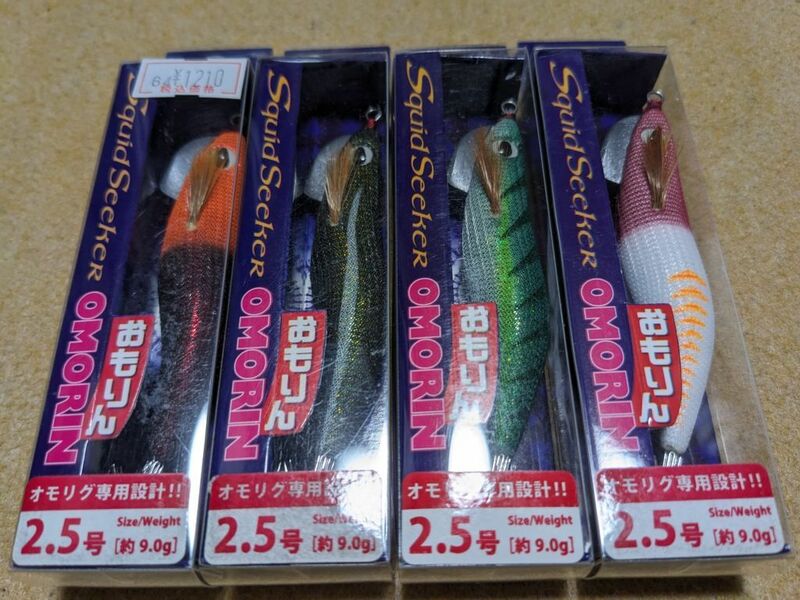 バレーヒル スクイッドシーカー おもりん 2.5号 4個セット 新品3 Valleyhill Squid Seeker オモリン イカメタル スッテ オモリグ 