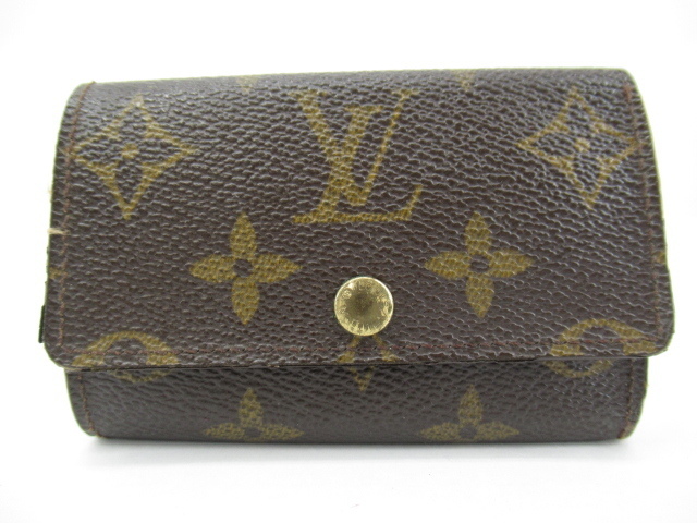 d80352-ap [送料280円]中古◇難あり LOUIS VUITTON ルイヴィトン ミュルティクレ6 モノグラム・キャンバスキーケース M62630 [171-240506]