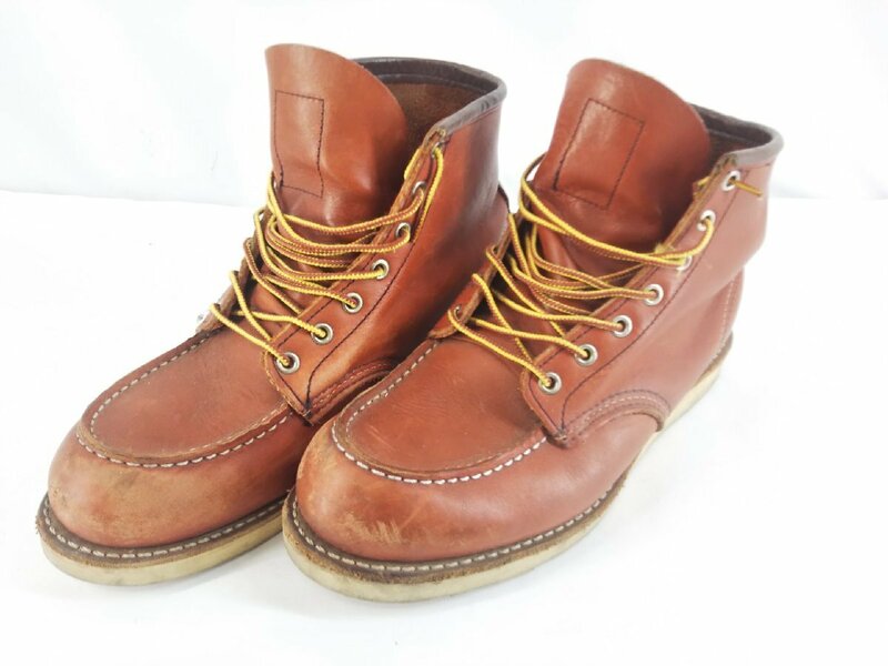 ＵＳＥＤ　レッドウィング　RED WING　６インチクラシックモック　ブーツ　8875　サイズ9 27.0cm　USA製　