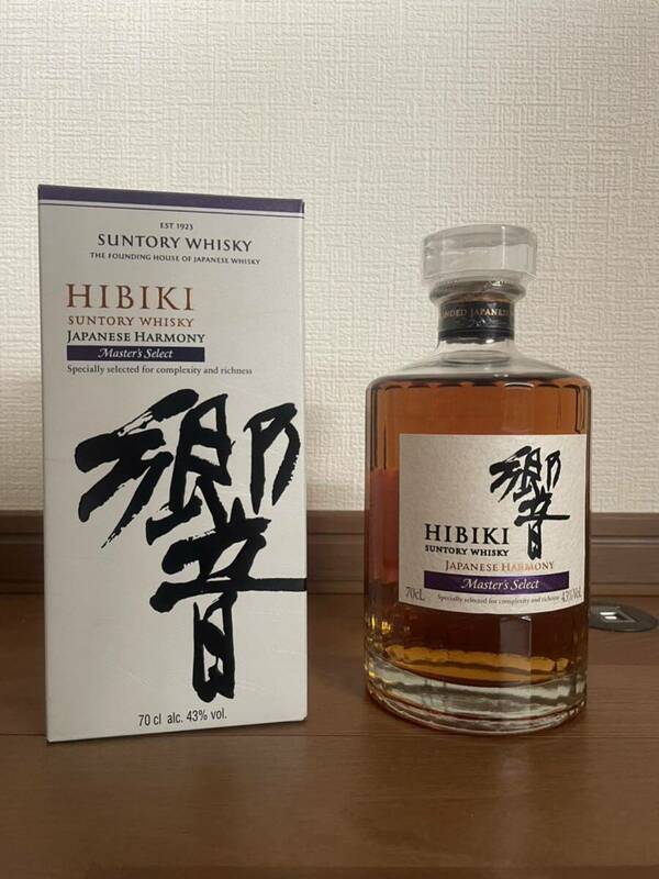 響 ジャパニーズハーモニー マスターズセレクト Japanese Harmony Master's Select ウイスキー HIBIKI 国内未発売 700ml 43%vol.