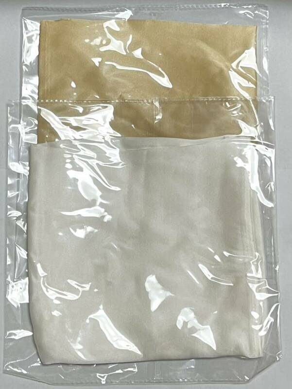 ホワイト ベージュ2枚セット シルク枕カバー 51*36cm まくら 洗える 両面シルク 柔らかい 滑らか 美肌 冷感 ファスナータイプ シングル 白