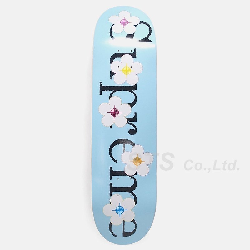 Supreme - Flowers Skateboard　青　シュプリーム - フラワースケートボード　2017SS